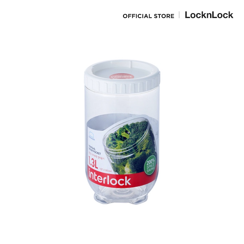 LocknLock กล่องเอนกประสงค์ Pocket Storage Interlock 1.3 L. รุ่น INL402W