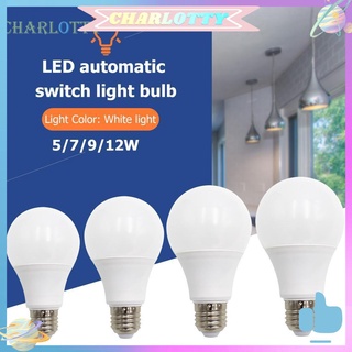 ( Cha ) หลอดไฟ LED E27 เซนเซอร์ตรวจจับแสงอัตโนมัติ สำหรับบ้าน