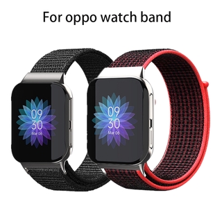 สายนาฬิกาข้อมือไนล่อน 41 มม. 46 มม. สําหรับ Oppo Watch