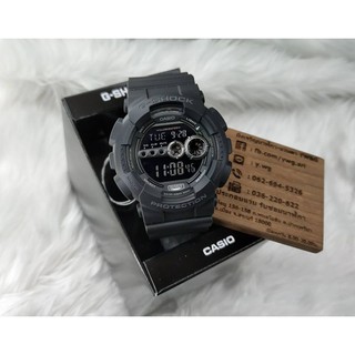 G-SHOCK รุ่น GD-100-1B นาฬิกาข้อมือ กันน้ำ ดีไซน์สวย มีสไตล์ ทนทาน ใช้งานได้นาน สินค้าคุณภาพ