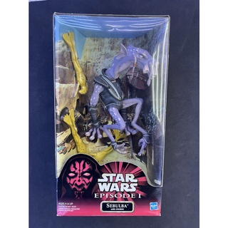 โมเดลฟิกเกอร์เเท้100% สตาร์วอร์ส - Starwars- Hasbro2000 Starwars Episode1- SEBULBA -12 นิ้ว มือหนึ่งของเเท้