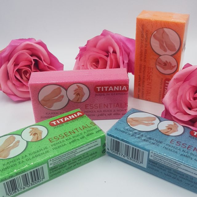 โฟมขัดส้นเท้า Titania อย่างดี made in germany โฟมขัดเท้า ฟองน้ำขัดส้นเท้า
