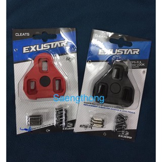 Exustar แผ่นคลีต สำหรับบันได LOOK รุ่นใหม่ กันลื่น