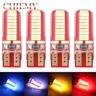 4 ชิ้น T10 W5W หลอดไฟ LED 4014 SMD สัญญาณไฟโปรโมชั่นอุปกรณ์เสริมในรถยนต์