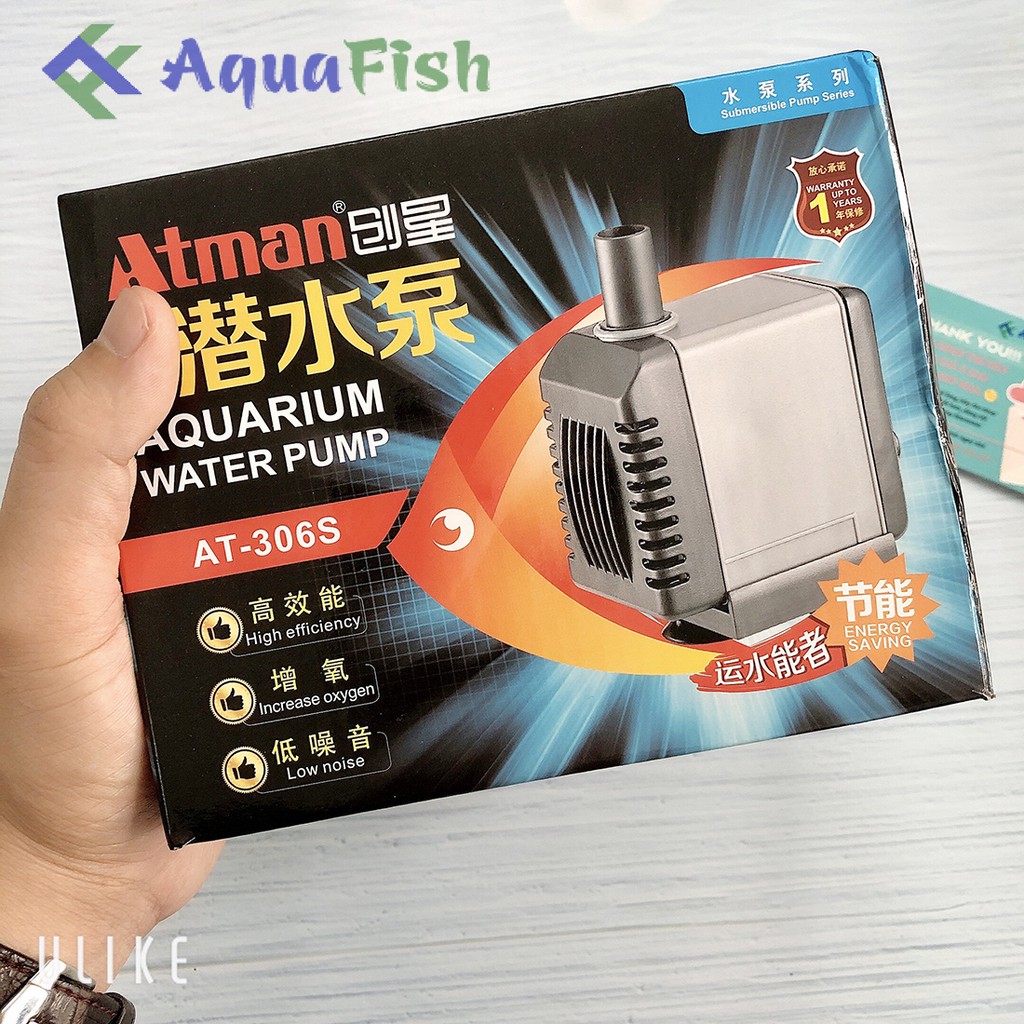 Atman AT 301S to Atman AT 306S ปั๊มตู้ปลาใต้น้ําในร่ม