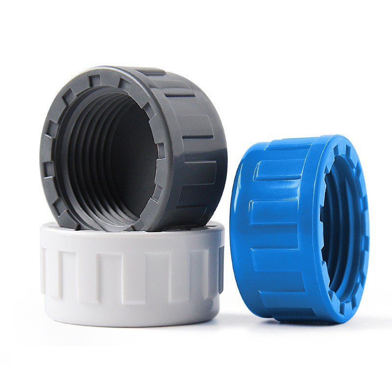 จุกปิดปลายท่อ PVC UPVC ขนาด 1/2 นิ้ว -2 นิ้ว อุปกรณ์เสริม สําหรับตู้ปลา 2 ชิ้น