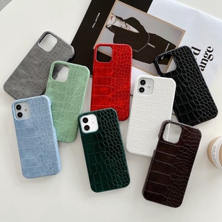 เคสโทรศัพท์มือถือหนังจระเข้ สไตล์วินเทจ สําหรับ iphone 13pro 13 13pro max 12 12pro 12 pro max 11 11pro 11 pro max