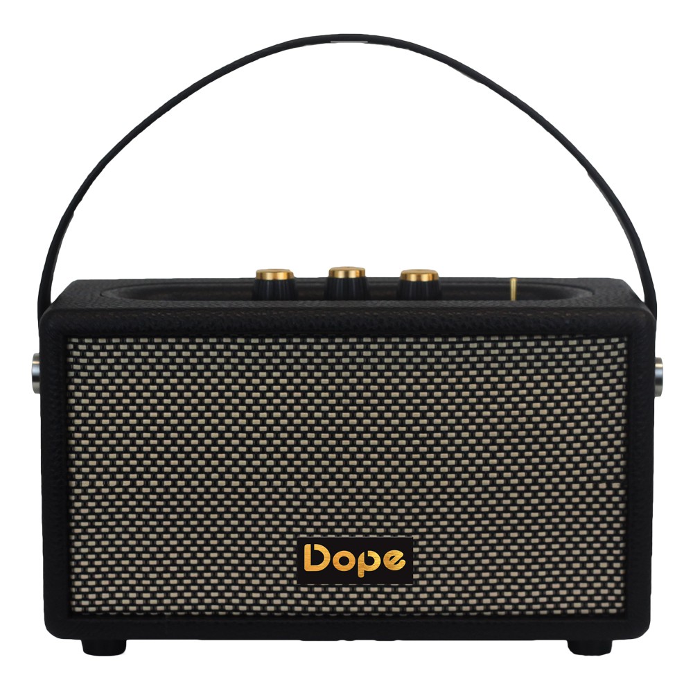 Dope Retro Bluetooth Speaker ลำโพงบลูทูธ กำลังขับ 50W fN3M