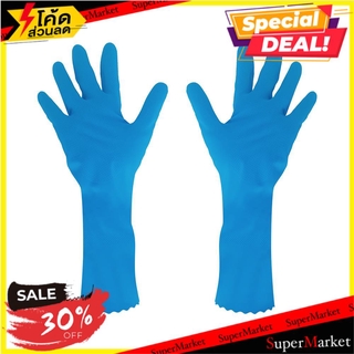 สุดพิเศษ!! ถุงมือยาง DELI-KLEEN COMFORT POLY 931-2 SIZE M RUBBER GLOVE M 931-2 DELI-KLEEN ถุงมือ