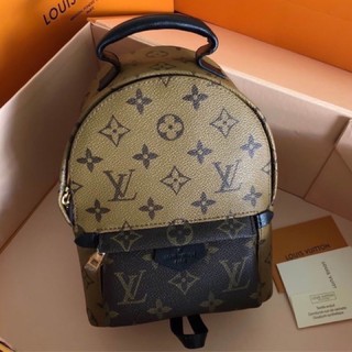 LOUIS VUITTON  Backpack MINI Plamspring Mini (ออริ) กระเป๋าเป้หลุยส์