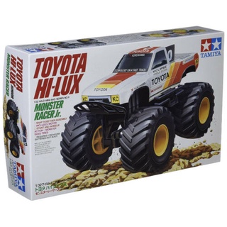 Tamiya 17009 Wild Mini 4WD Toyota HI-LUX Monster Racer Jr. ขนาด 1/32 ชุดโมเดล