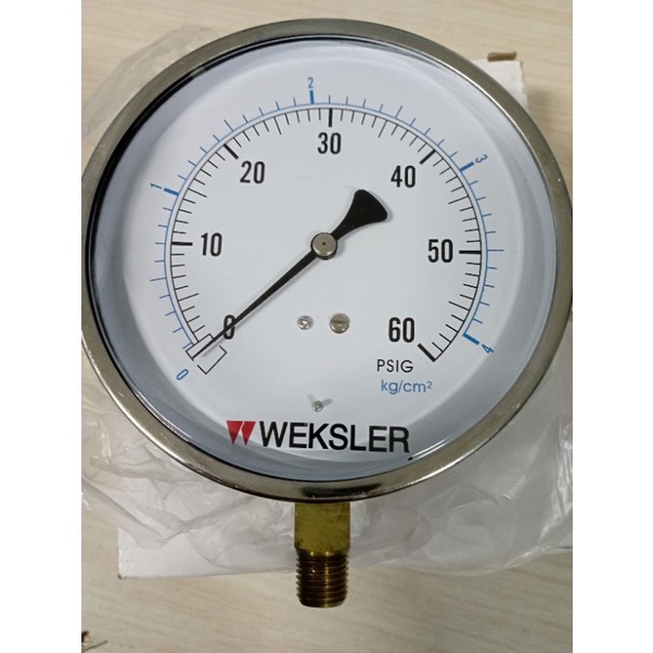 เกจวัดแรงดัน Pressure gauge weksler EA14