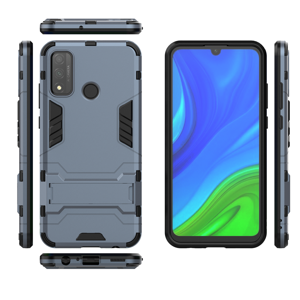 แฟชั่นกรณี Huawei Y8P/Y7P/Y6P/Y5P/Honor 9S/9C/P สมาร์ท 2020 Hybrid PC + TPU Stand Case เกราะกันกระแท