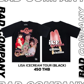 Badcompany เสื้อทัวร์สกรีนลาย "Lisa Icecream"