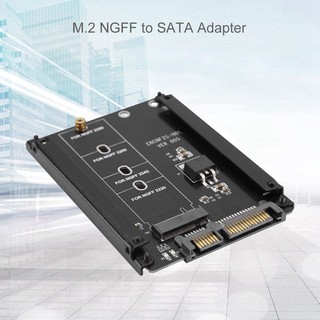 (สำหรับ m.2sataเท่านั้น ไม่รองรับNVME)M.2 SATA SSD to SATA 22Pin Adapter Card Converter For 2230-2280B-KEY(ENCNF2S-N01)