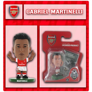 โมเดลนักฟุตบอล SoccerStarz ลิขสิทธิ์แท้จากสโมสร Arsenal - Gabriel Martinelli 2023