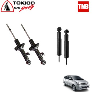 tokico โช๊คอัพ toyota innova tgn40 2.0l,kun40 2.5l โตโยต้า อินโนวา ปี 2004-2015