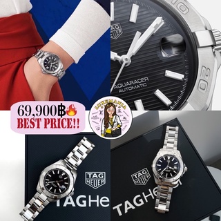 👜: New!! Tag Heuer Aquaracer Automatic Black Mother of Pearl‼️ก่อนกดสั่งรบกวนทักมาเช็คสต๊อคก่อนนะคะ‼️