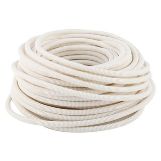 ท่ออ่อนลายลูกฟูก ELEKTRA 16 มม. 50 ม. สีขาว ท่ออ่อน ELEKTRA เหมาะสำหรับงานเดินสายไฟ สามารถใช้งานได้ทั้งภายในและภายนอก เพ