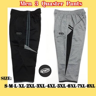 (Ready Stock 1805) Men 3 Quater Pants 男裝七分裤