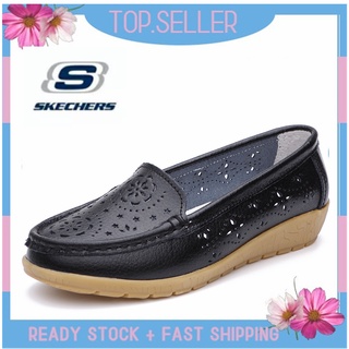 [พร้อมส่ง] *Skechers__go Walk Arch Fit รองเท้าแตะโลฟเฟอร์ ส้นแบน แบบสวม สําหรับผู้หญิง ผู้ชาย