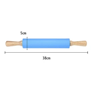 ไม้นวดแป้งซิลิโคน Rolling Pin ไม้รีดแป้งซิลิโคน food grade ที่นวด ขนาด 23 ,29 ,38 ซม.