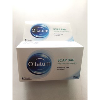 Oilatum Soap Bar #ออยลาตุ้ม โซพ บาร์#สบู่อาบน้ำ 100 กรัม