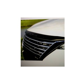 คิ้วฝากระโปรงหน้า Toyota Fortuner 2016 มีโลโก้ ดำด้าน