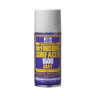 สีรองพื้นสีเทา B527 MR. FINISNING SURFACER 1500 GREY SPRAY