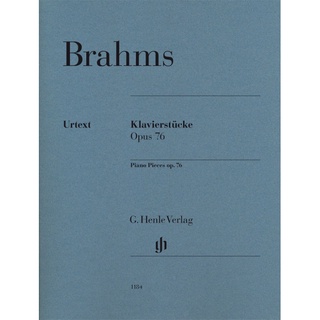 BRAHMS Piano Pieces op. 76 (HN118)