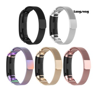 Ts สายนาฬิกาข้อมือสแตนเลสสําหรับ Huawei Band 3 Pro Ter - B 09 Ter - B 29