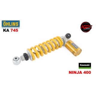 โช๊คอัพ OHLINS KA 745 FOR KAWASAKI NINJA 400