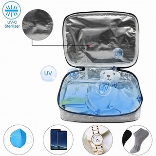 กระเป๋าฆ่าเชื้อ UV แบบพกพา Micro-USB Ultraviolet Disinfection Bag