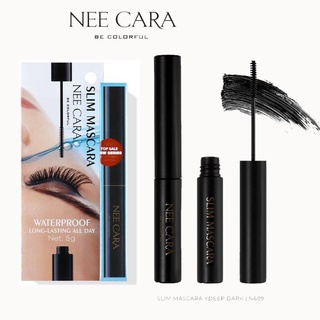 N609 NEE CARA SLIM MASCARA DEEP DARK มาสคาร่าสลิม