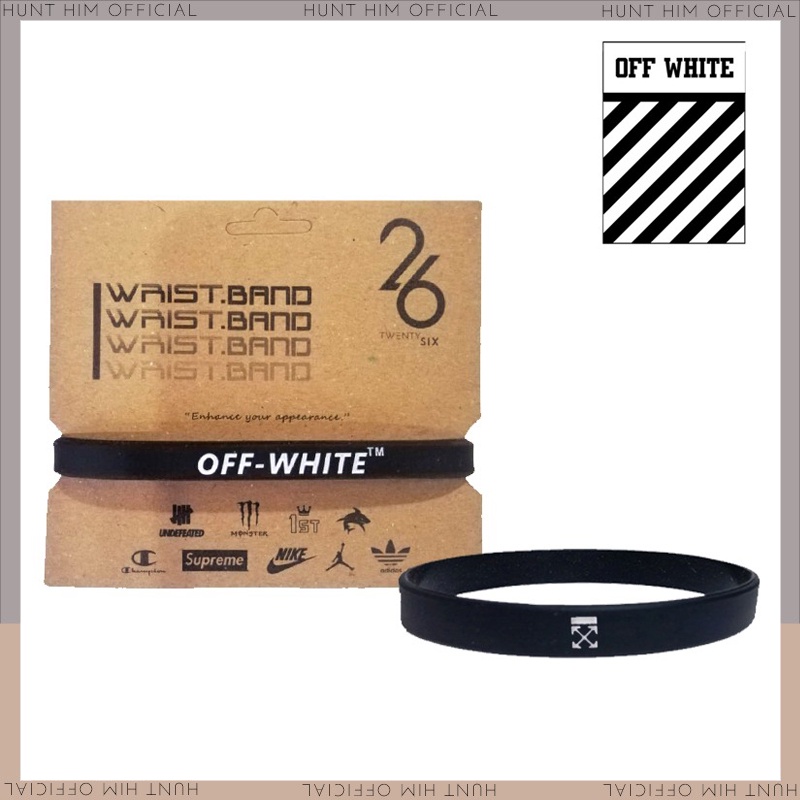 สร้อยข้อมือผู้ชาย Off WHITE BLACK สร้อยข้อมือ CASUAL