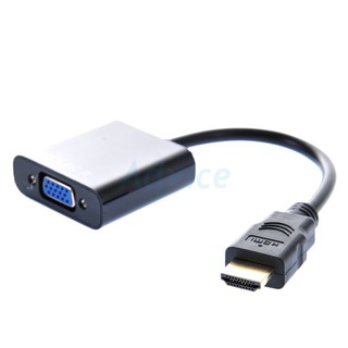 Converter HDMI (M) TO VGA (F) Black