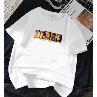 เสื้อยืด ขนาดใหญ่ พิมพ์ลาย Itzy GuessWho PhotogridS-5XL