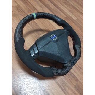 Alcantara Volvo Steering Wheel Real Cabon Racing for S60 V70 S60R V70R P2