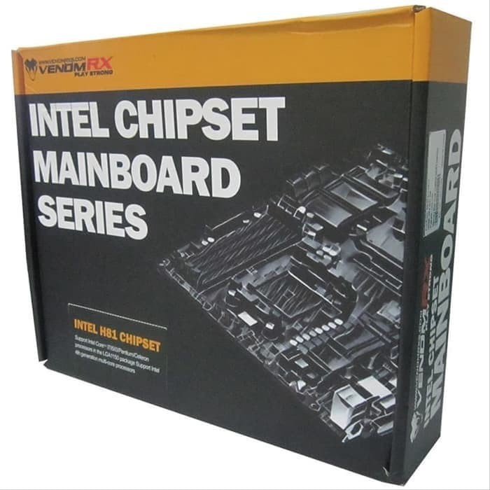 VENOMRX MOTHERBOARD H81 SOKCET LGA1150 DDR3 SUPPORT INTEL GEN 4
