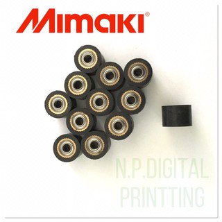 ลูกล้อเครื่องตัด​สติ๊กเกอร์​ Mimaki​ มีลูกปืนในตัว​ (ราคาต่อ​ 1​ ชิ้น)​