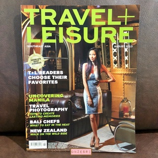 นิตยสารภาษาอังกฤษ Travel+Leisure Southeast Asia : AUG 2013 Worlds Best Awards