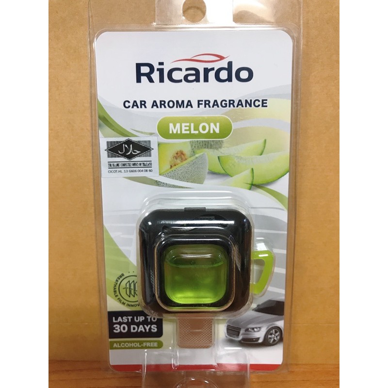 Ricardo น้ำหอมปรับอากาศรถยนต์ กลิ่น Melon Shopee Thailand