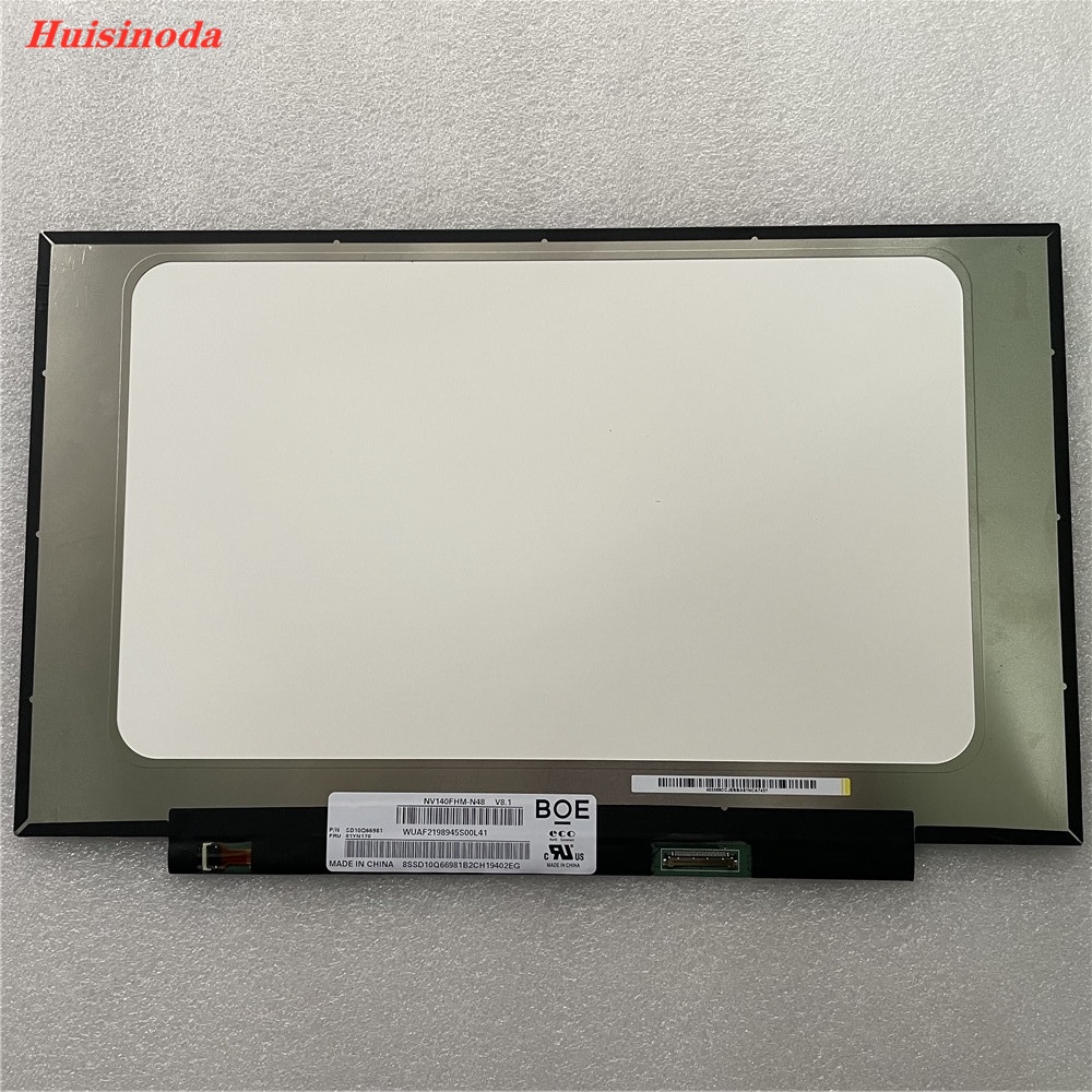 แล็ปท็อปใหม่สําหรับ Lenovo Thinkpad T490 T490s T495 T14 T14s E14 L14 P43s P14s หน้าจอ LCD NV140FHM-N