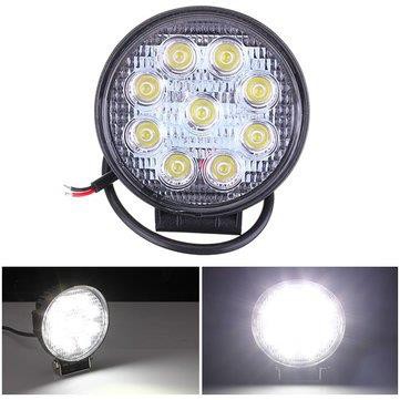 9 LED นิ้ว 4.5 รอบไฟทํางาน 27w Off Road Jeep รถบรรทุก 4x4 โคมไฟ 1 ชิ้น tta3