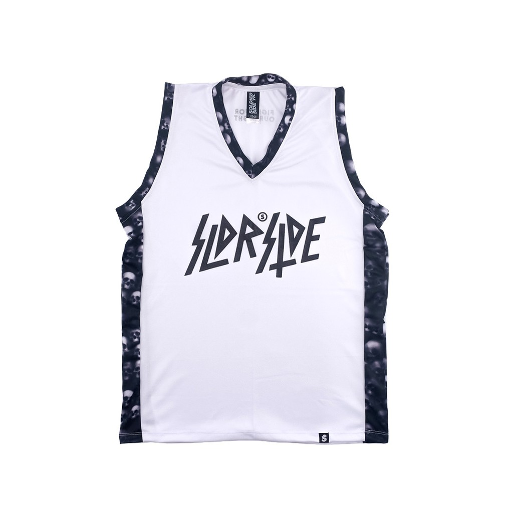 BEST DEALS Soldierside Jersey Basketball White Black OURIGHT MB128