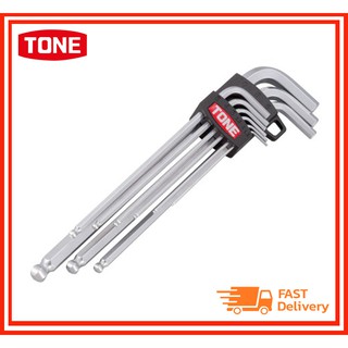 Tone Hex Key Wrench L-Type ประแจแอล ประแจหกเหลี่ยม BL900 ชุดประแจแอลหัวบอล 9 ชิ้น