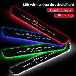 ไฟ LED 12V RGB ชาร์จ USB สําหรับติดประตูรถยนต์