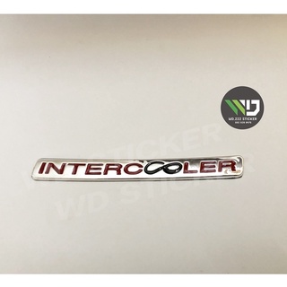โลโก้ INTERCOOLER สำหรับ TOYOTA VIGO  **หากมีข้อสงสัยทักแชทก่อนสั่งซื้อสินค้า**