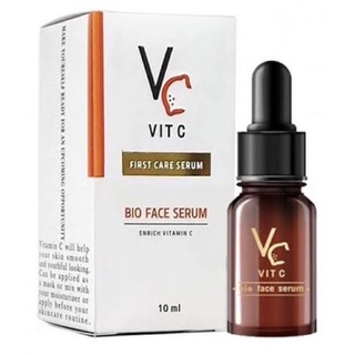 🥰แบบขวด🥰VC Vit C Bio face Serum เซรั่มวิตซีน้องฉัตร