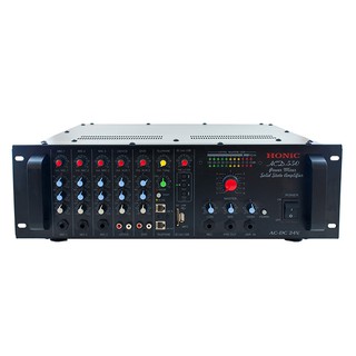 HONIC ACD550 เครื่องขยายเสียง (Power Mixer) ACD Series